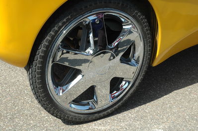 "Schnelle" Radkappen bei Sascha
