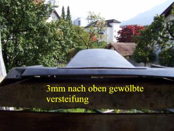 Versteifung von vorne
