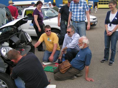 endlich was zu tun (oder zu sehen)
