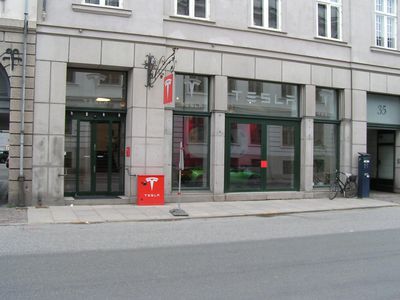 Tesla-Store in Kopenhagen
