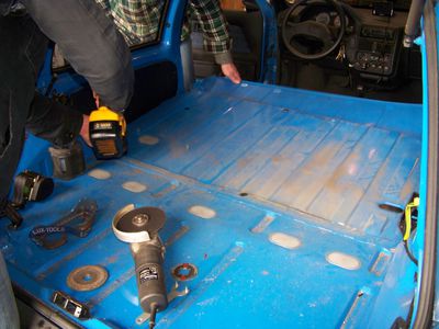 Umbau 2 > 4 Sitzer  6)
jetzt die Flex
