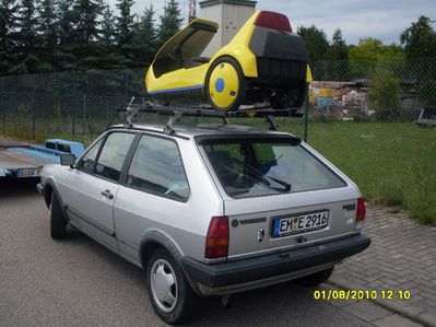 Huckepack
Na gut, ich wollte auch nicht damit bis nach Hause fahren ;-)
Keywords: Waldmühle 2010 Fahrzeuge