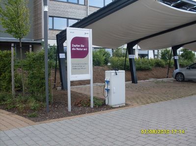 Wörrstadt JuWi Ladestation
Etwas für die Zukunft? Zumindestens "normale" CEE Dosen
Keywords: Waldmühle 2010 Wörrstadt Ladehalt