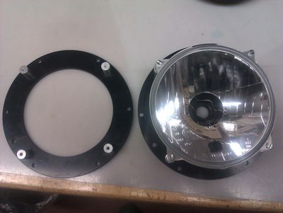 SAM Klarglasscheinwerfer H4
