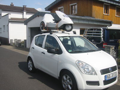 Huckepack mit Stromos
