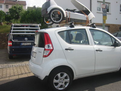 Huckepack mit Stromos
