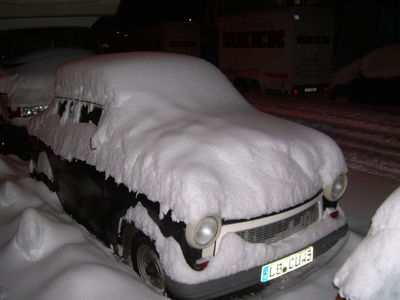 Weihnachts-Trabi
