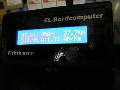 Neue HP-Laderplatine (Prototype)
Testlauf mit 45A in meinem El.
