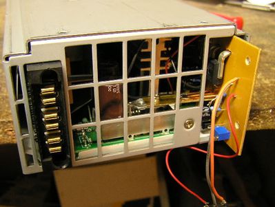 Neue HP-Laderplatine (Prototype)
Eingebaut rückansicht
