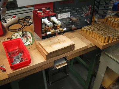 Maschine
Die zum punkten verwendete Maschine
