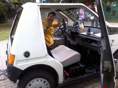 Stefan bei der Fehlersuche warum der Kewet nicht korrekt schaltet...
