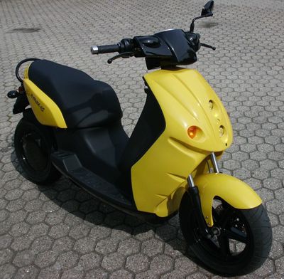 Halreuthers  E-Max 90S
Lenkerverkleidung und vordere Felge sind lackiert
