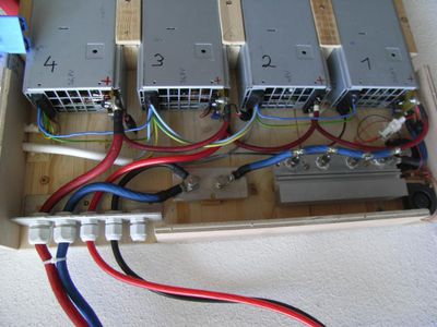 4-fach HP-Lader
Der Verschaltungsteil des HP-Laders
Keywords: HP-Lader