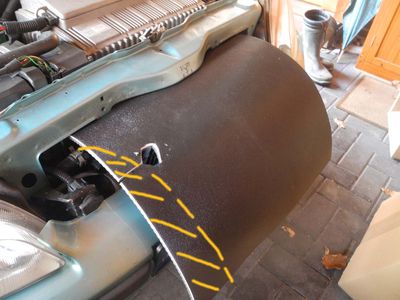 07 Isolation, Nahe am Schalldämpfer abschneiden
